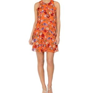 Calvin Klein floral mini dress size 6